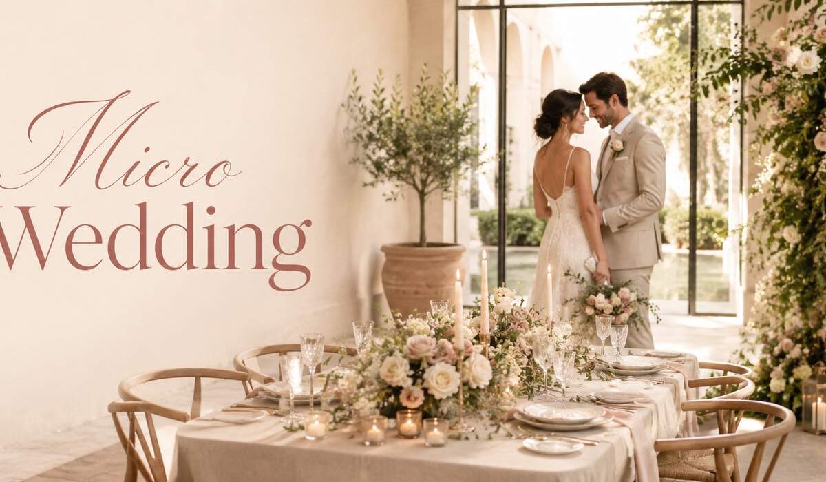 τι ειναι micro wedding μικρος γαμος