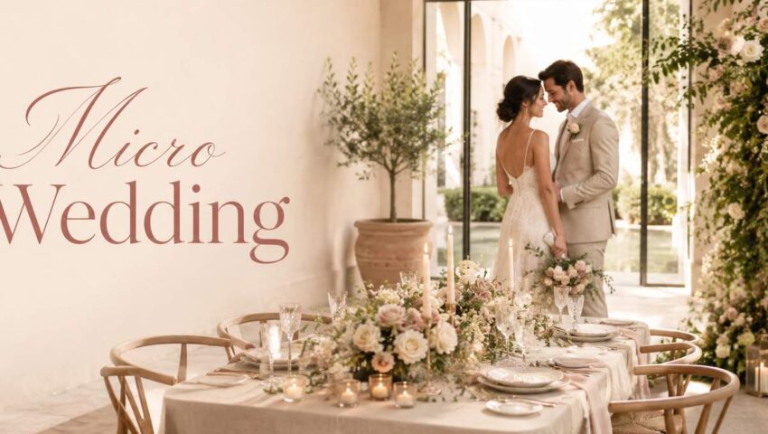 τι ειναι micro wedding μικρος γαμος